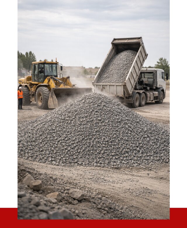 Купить щебень с доставкой в Волгограде от 2598 руб. | ПРОНЕРУДВлг