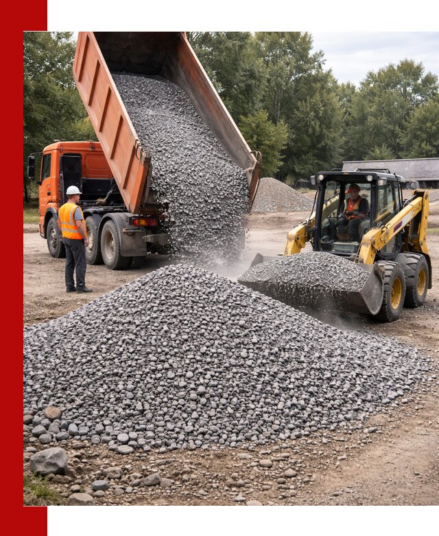 Купить гранитный щебень фракции 5–10 в Волгограде с доставкой