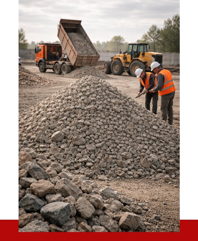 Гранитный щебень фракция 40-70 в Волгограде от 2598 руб ПРОНЕРУДВлг