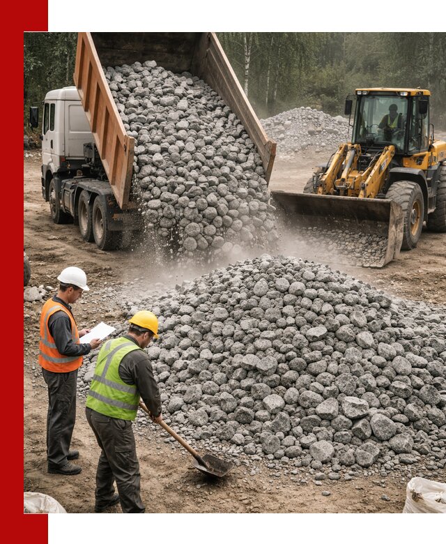 Гранитный щебень фракция 70-150 доставка в Волгограде