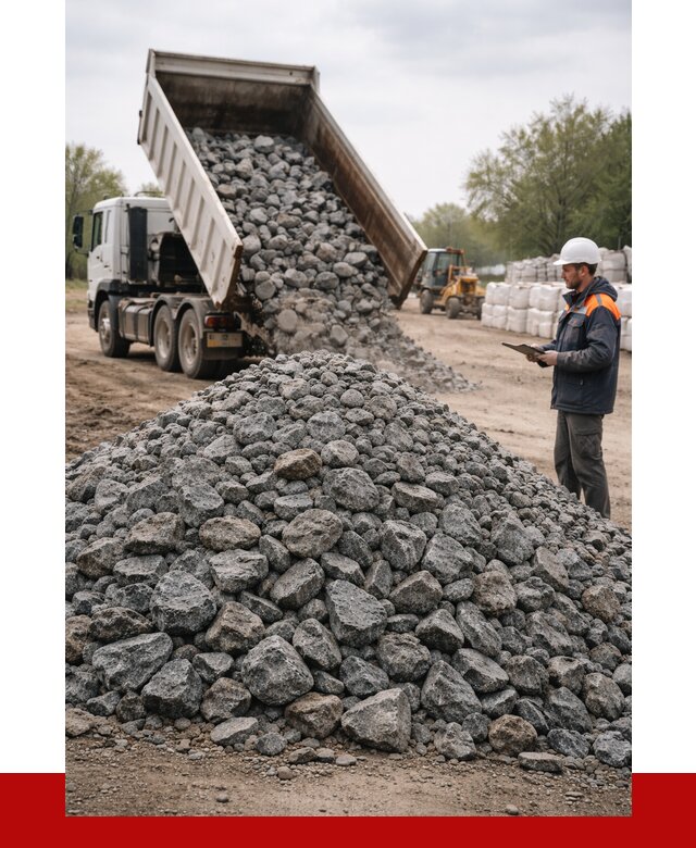 Гранитный щебень фракция 100-200 в Волгограде от 4364 р. ПРОНЕРУДВлг