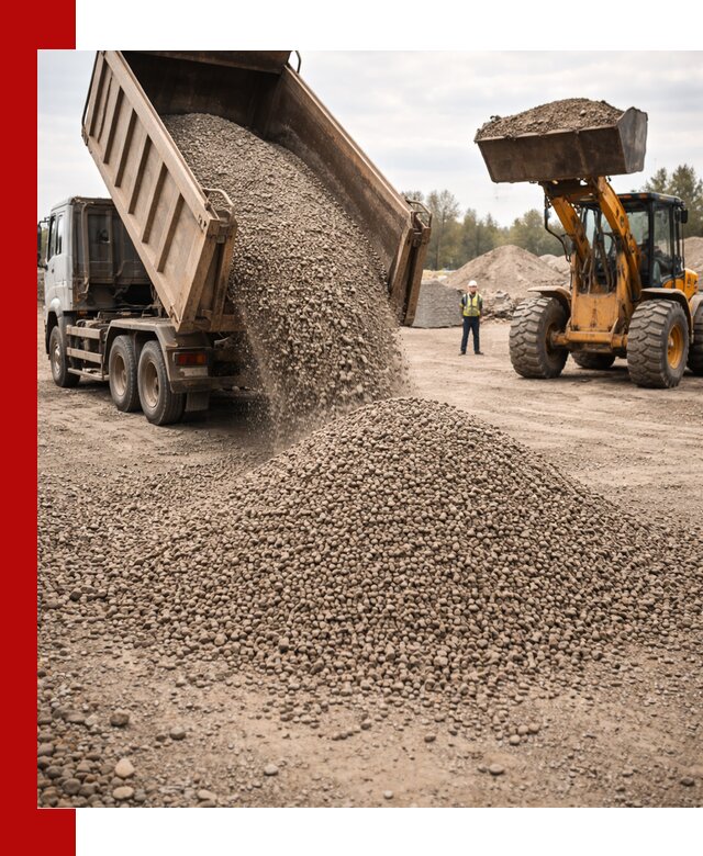 Гравийный щебень фракция 3–10 с доставкой в Волгограде