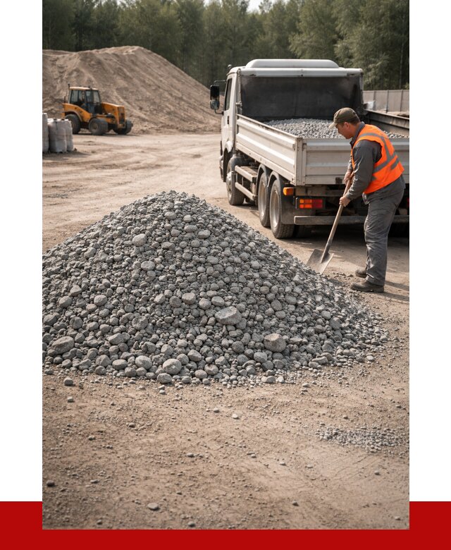 Гравийный щебень фракция 5-10 в Волгограде от 2286 р. | ПРОНЕРУДВлг