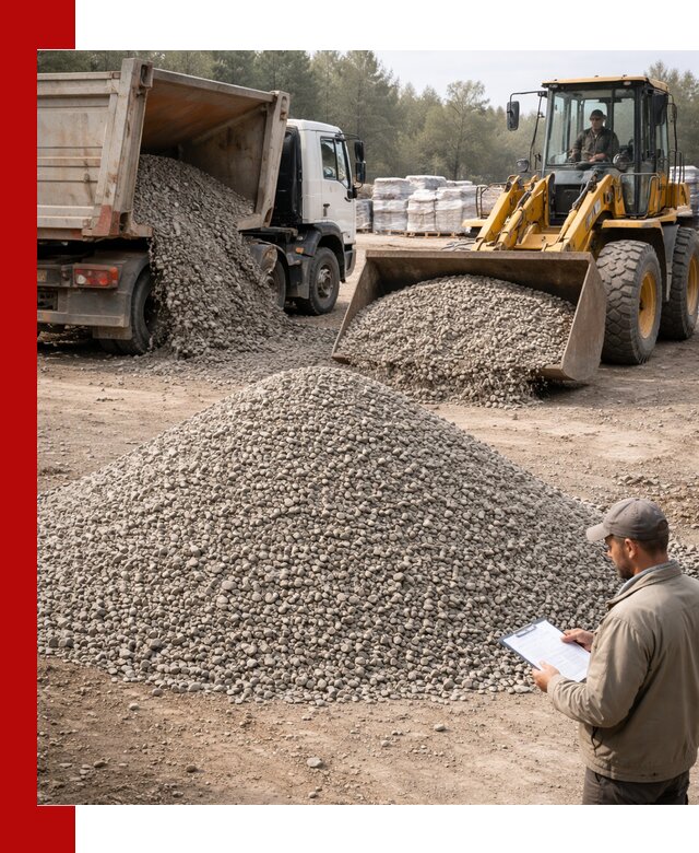 Гравийный щебень фракция 5–10 с доставкой в Волгограде