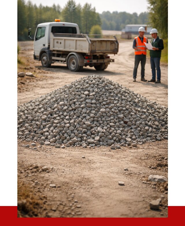 Гравийный щебень фракция 20-40 в Волгограде от 1247 р. | ПРОНЕРУДВлг