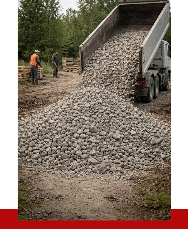 гравийный щебень фракция 70-120 в Волгограде от 2546 р. ПРОНЕРУДВлг