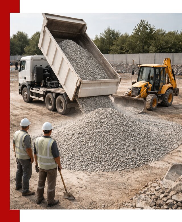 Купить известняковый щебень фракции 5–10 мм с доставкой в Волгограде