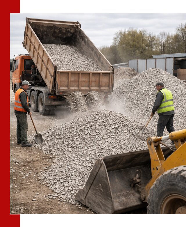 Доломитовый щебень фракции 5-20 с доставкой в Волгограде