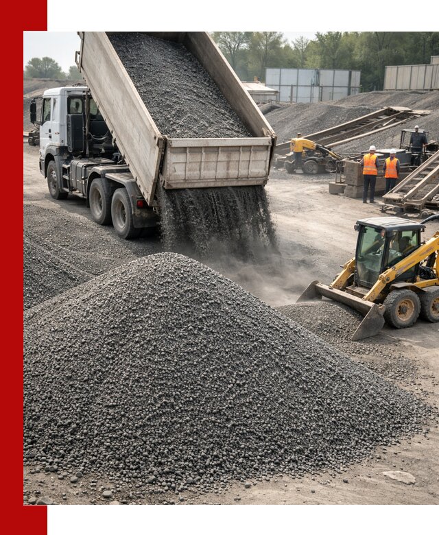Вторичный щебень фракция 0–5 с доставкой в Волгограде