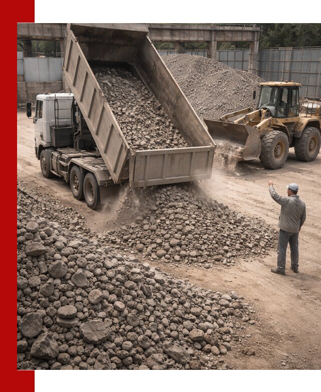Вторичный щебень фракция 20-40 с доставкой в Волгограде