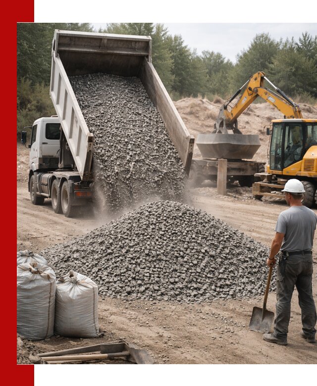 Доставка и продажа бетонного щебня в Волгограде