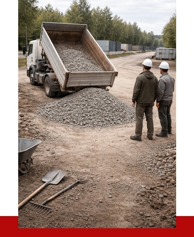 Бетонный щебень фракция 5-20 в Волгограде от 3325 р., ПРОНЕРУДВлг