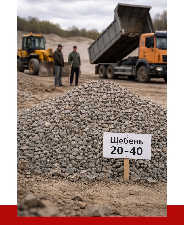 Бетонный щебень фракция 20-40 в Волгограде от 2546 р. | ПРОНЕРУДВлг