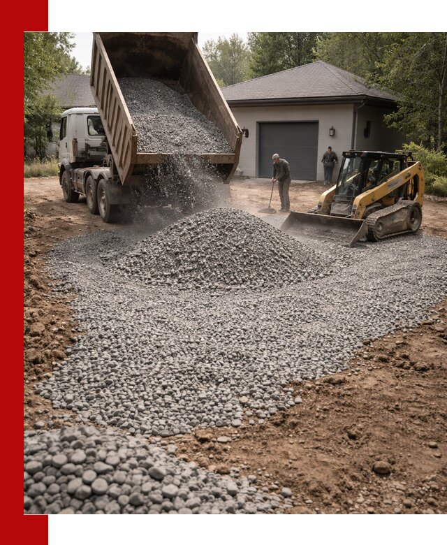 Щебень для парковки в Волгограде: доставка и укладка качественного материала