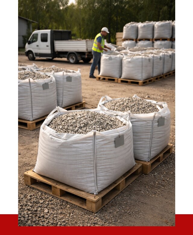Щебень в мешках с доставкой в Волгограде от 4364 р. | ПРОНЕРУДВлг