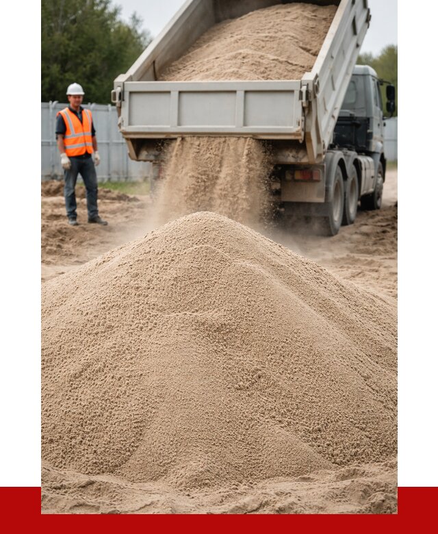 Купить сеяный песок с доставкой в Волгограде от 2286 р ПРОНЕРУДВлг