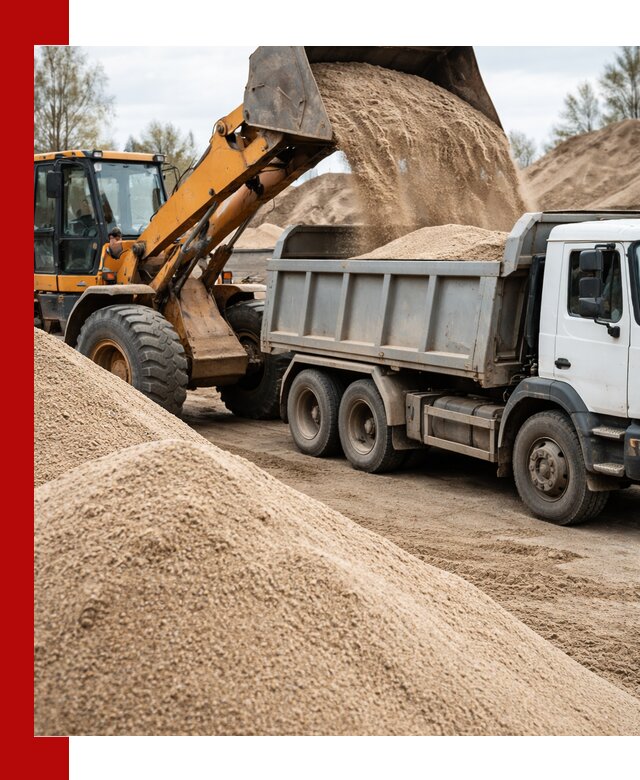 Доставка сеяного песка в Волгограде оптом и в розницу