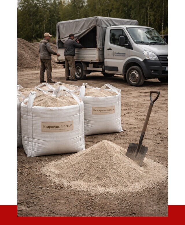 Кварцевый песок для пескоструя в Волгограде от 4676 р. | ПРОНЕРУДВлг