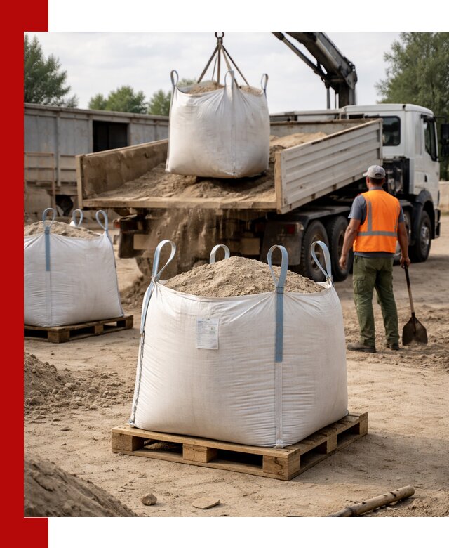 Доставка песка в биг бег в Волгограде быстро и без лишних хлопот