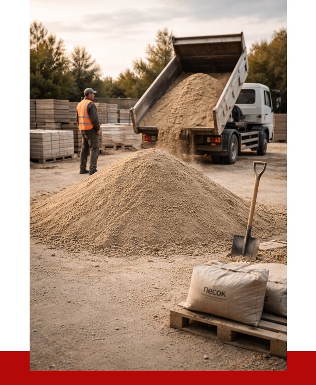 Купить сухой песок в Волгограде с доставкой от 2494 р. | ПРОНЕРУДВлг