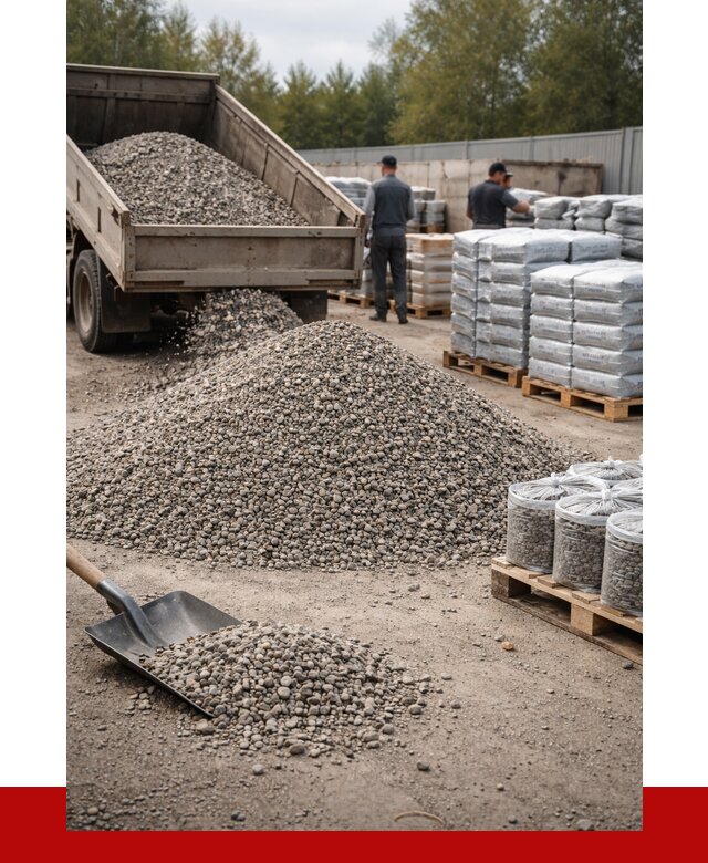 Гравий фракция 5-20 в Волгограде купить от 2390 р. ПРОНЕРУДВлг