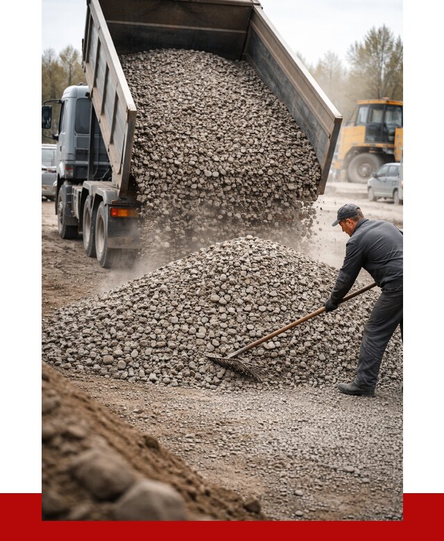 Гравий фракция 20-40 в Волгограде от 2598 р. доставка | ПРОНЕРУДВлг