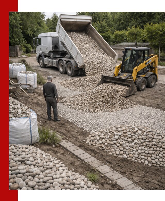 Доставка морской гальки оптом и в розницу в Волгограде