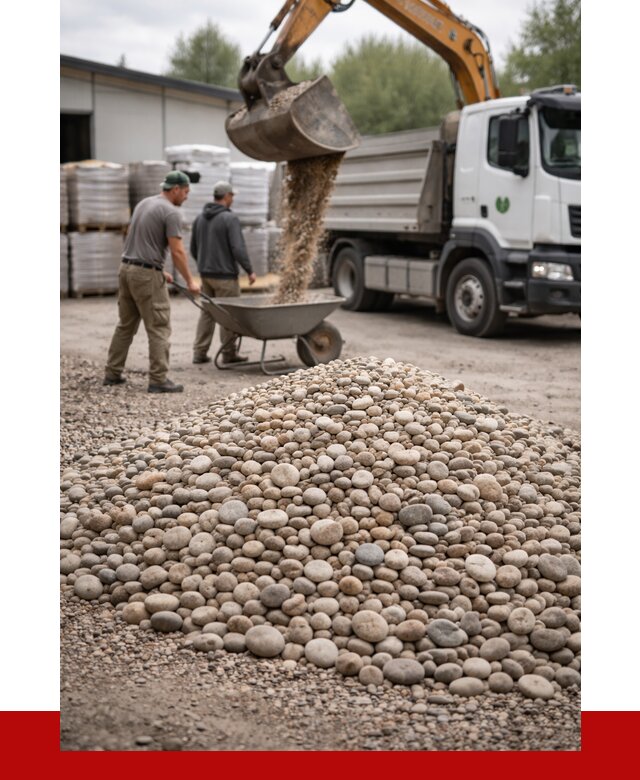 Галька декоративная в Волгограде от 3325 р. за куб | ПРОНЕРУДВлг