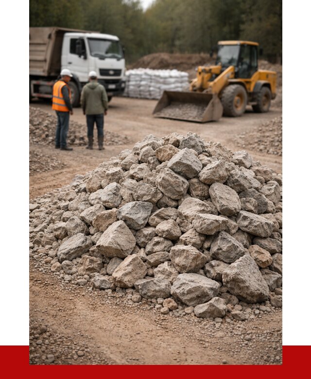 Купить бутовый камень с доставкой в Волгограде от 2390 р. | ПРОНЕРУДВлг
