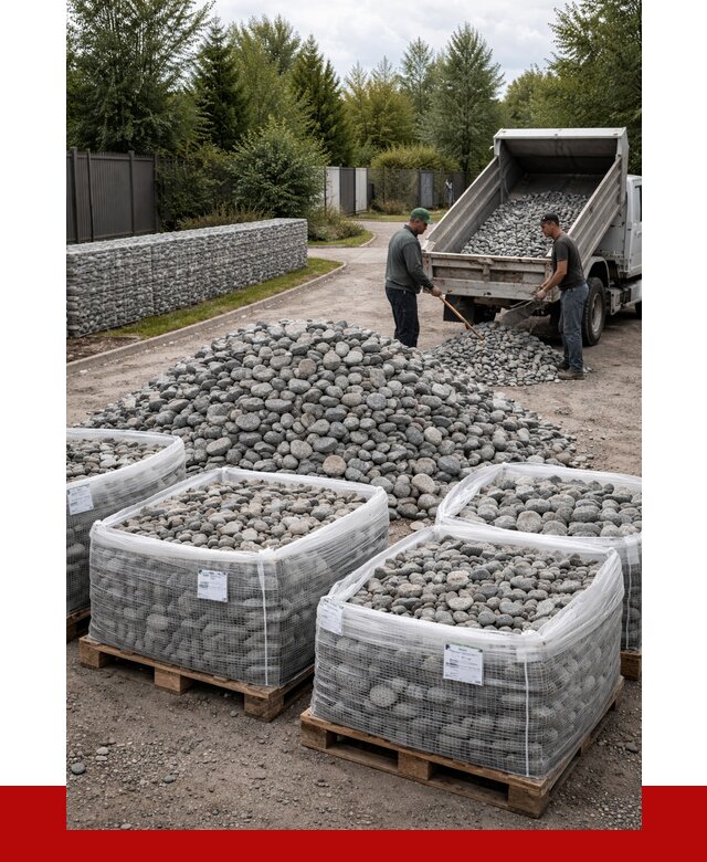 Камень для габионов в Волгограде от 4364 р. за куб | ПРОНЕРУДВлг