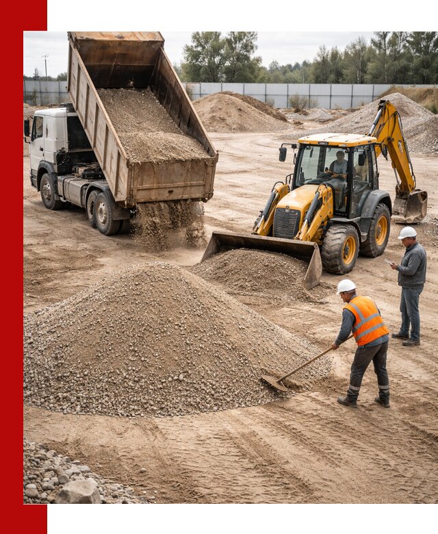 Поставка и доставка ПГС С4 в мешках и самосвалах в Волгограде