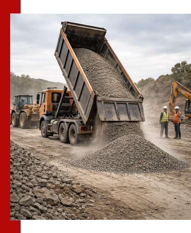 Щебёночно-песчаная смесь ЩПС С1 с доставкой в Волгограде