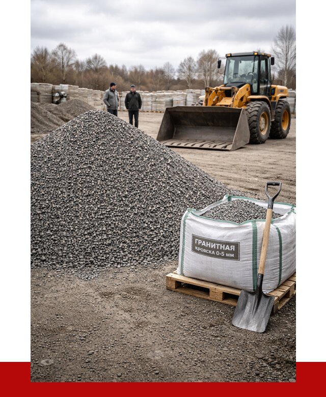 Купить гранитную крошку в Волгограде от 4988 р. с доставкой | ПРОНЕРУДВлг