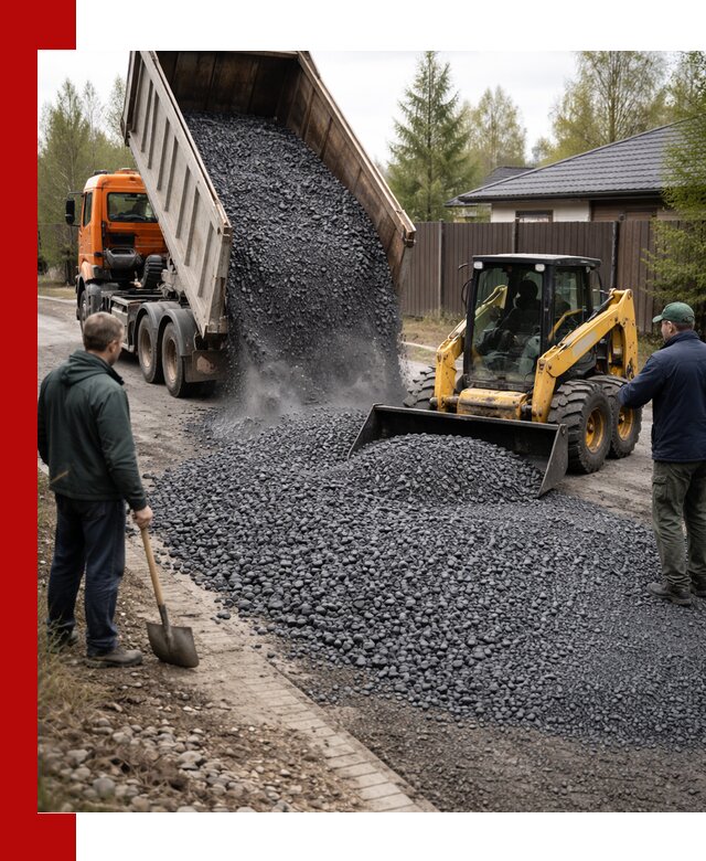 Крошка габбро с доставкой в Волгограде для строительных работ