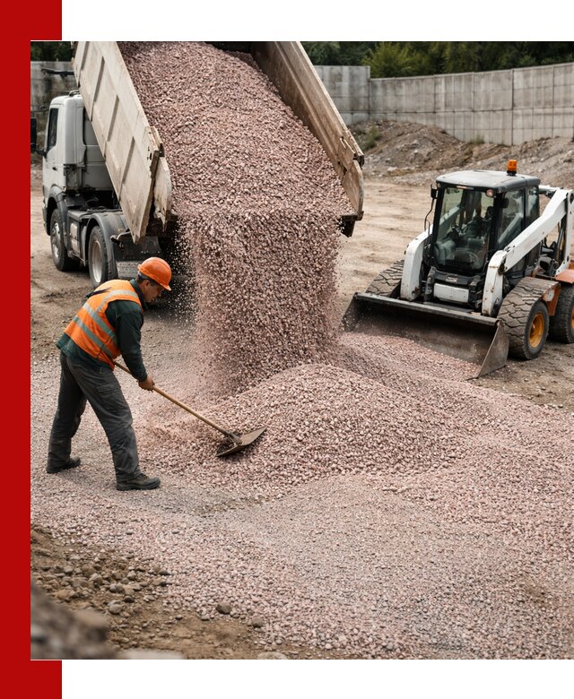 Крошка розовый гранит с доставкой в Волгограде от производителя