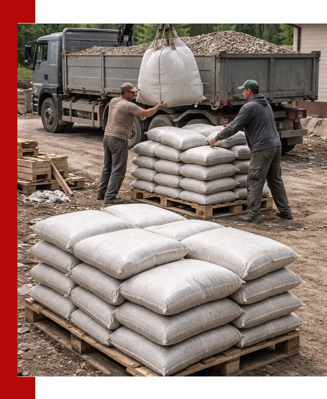 Керамзит в мешках с доставкой в Волгограде от компании-поставщика