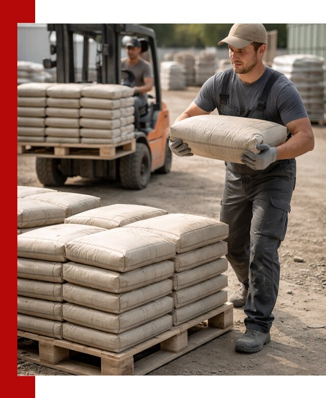Доставка цемента в мешках оптом и в розницу в Волгограде
