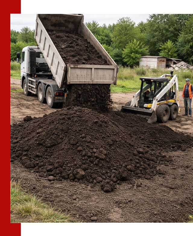 Поставка плодородной земли с доставкой самосвалом в Волгограде