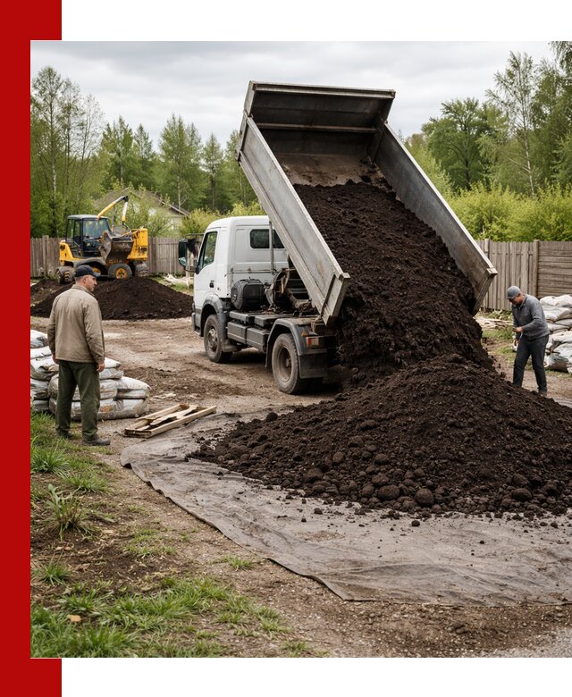 Доставка качественного почвогрунта в Волгограде оптом и в розницу