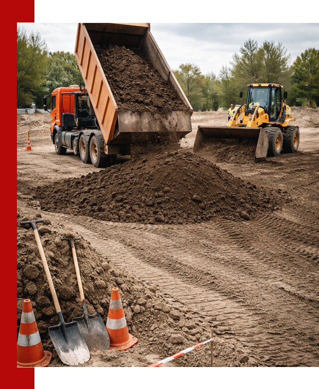 Поставка и доставка планировочного грунта в Волгограде