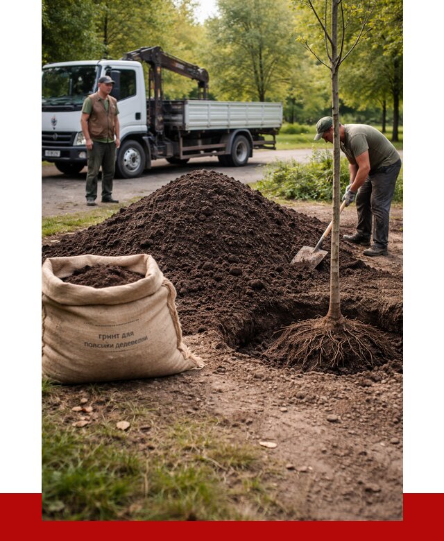 Грунт для посадки деревьев в Волгограде от 1247 р. | ПРОНЕРУДВлг