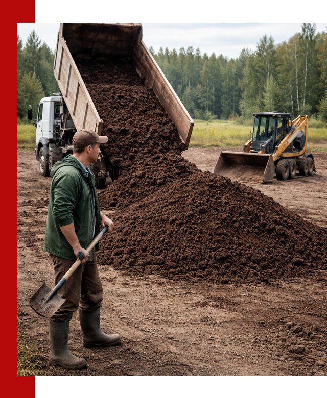 Купить верховой торф с доставкой в Волгограде для садоводства и растений