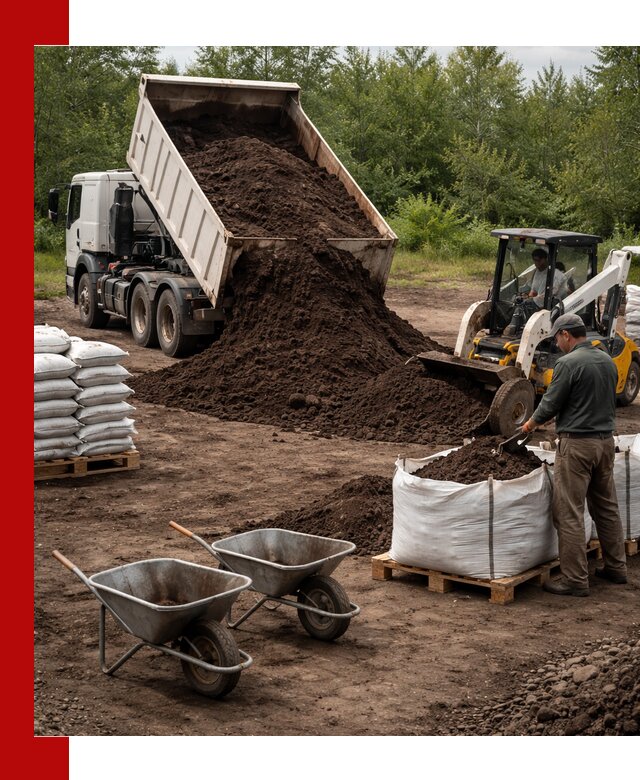 Доставка и продажа торфогрунта в Волгограде оптом и в розницу