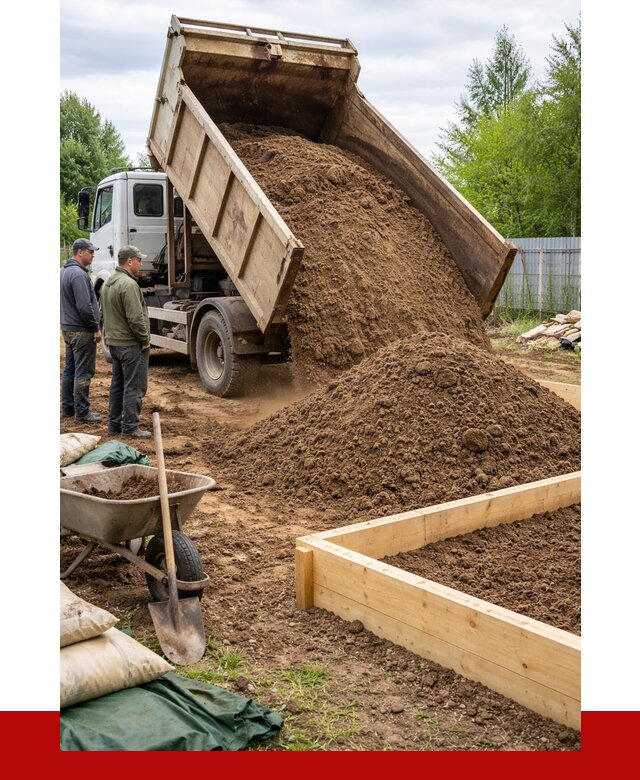 Торфо песчаная смесь в Волгограде с доставкой от 1922 р. | ПРОНЕРУДВлг