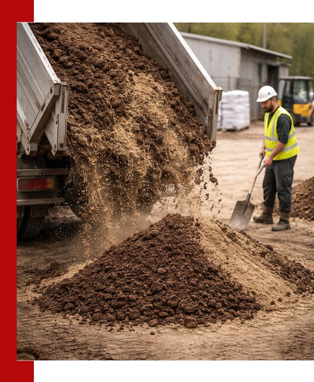 Доставка торфо-песчаной смеси в Волгограде для строительства и озеленения