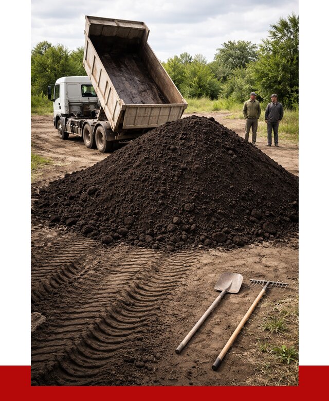 Купить чернозем навалом в Волгограде от 1247 р. за куб | ПРОНЕРУДВлг