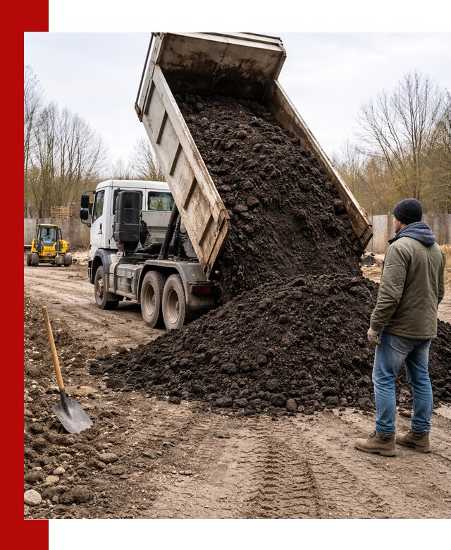 Доставка чернозема навалом в Волгограде быстро и выгодно