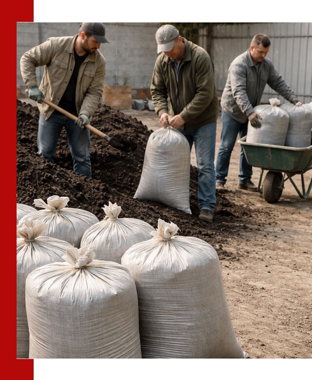 Купить чернозем в мешках с доставкой в Волгограде