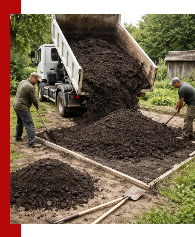 Купить чистый чернозем для огорода с доставкой в Волгограде