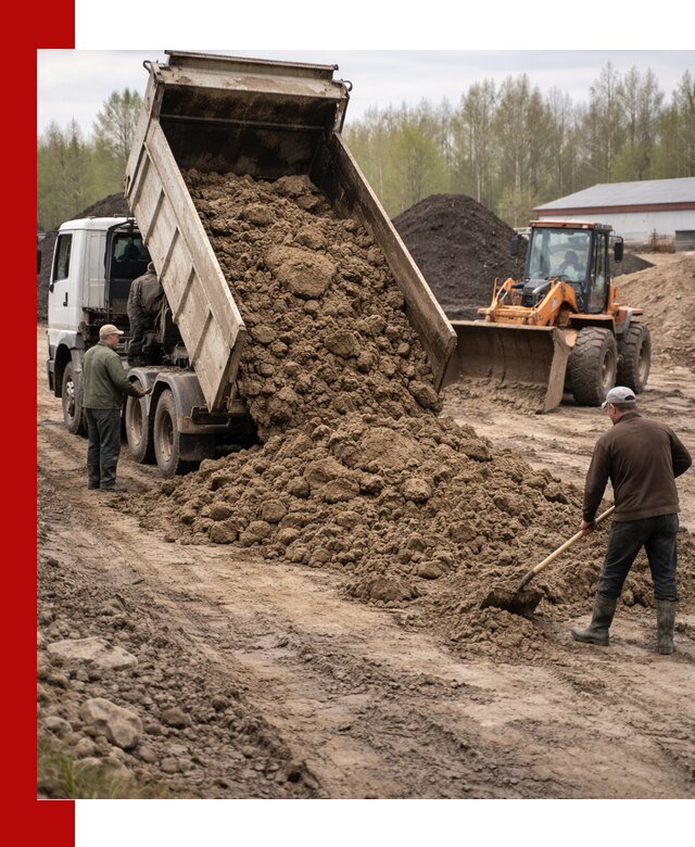 Доставка глин и суглинков в Волгограде оптом и вкрай